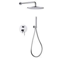 Душевая система ABBER Wasser Kreis AF8118 скрытого монтажа без излива, хром