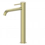 Смеситель ABBER Wasser Kreis 316 AF8111BG-L для накладной раковины, брашированное светлое золото