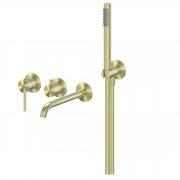 Смеситель ABBER Wasser Kreis 316 AF8130BG для ванны скрытого монтажа, брашированное светлое золото