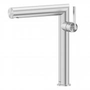 Смеситель ABBER Perfekte 316 AF8A11BST-L для раковины, брашированная сталь