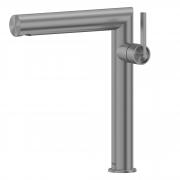 Смеситель ABBER Perfekte 316 AF8A11BGG-L для раковины, брашированная оружейная сталь