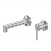 Смеситель ABBER Perfekte 316 AF8A12BST скрытый монтаж для раковины, брашированная сталь