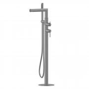 Смеситель ABBER Perfekte 316 AF8A15BGG отдельностоящий для ванны, брашированная оружейная сталь