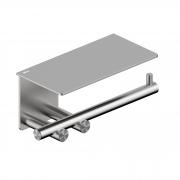 Бумагодержатель с полкой ABBER Osten 316 AA1830BST брашированная сталь