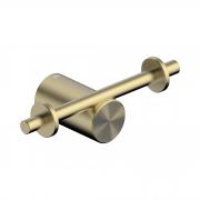 Крючок двойной ABBER Osten 316 AA1852BG брашированное светлое золото