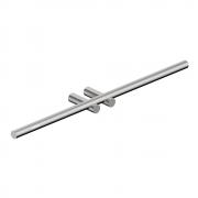 Полотенцедержатель двойной ABBER Osten 316 AA1855BST брашированная сталь