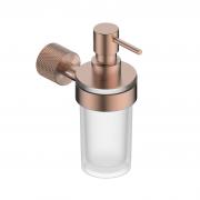 Диспенсер с держателем ABBER Pol 316 AA1959BRG брашированное розовое золото