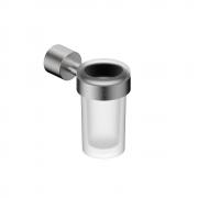 Стакан для зубных щеток с держателем ABBER Osten 316 AA1861BST брашированная сталь
