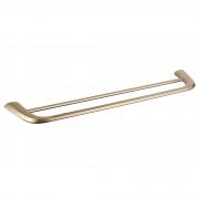 Полотенцедержатель двойной ABBER Nord AA1553G золото матовое