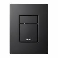 Кнопка смыва ABBER AC0123MB пневматическая, черная матовая