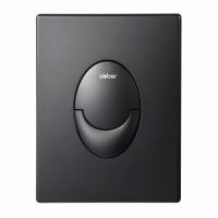 Кнопка смыва ABBER AC0125MB пневматическая, черная матовая