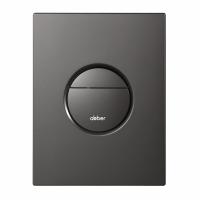 Кнопка смыва ABBER AC0126NG пневматическая, никель