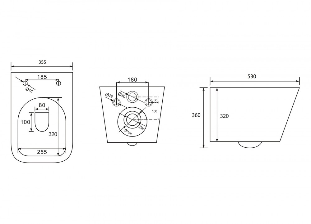 ABBER Rechteck AC1201 AC0105 AC0120MW — Concealed cisterns and flush plates AC1201-AC0105-AC0120MW — image 7