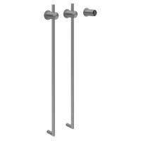 Полотенцесушитель электрический ABBER Charme AH4002BST сталь брашированная