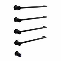 Полотенцесушитель электрический ABBER Charme AH4004МB черный матовый