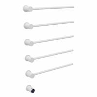 Полотенцесушитель электрический ABBER Charme AH4005МW белый матовый