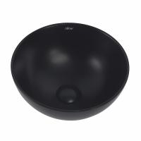 Раковина накладная ABBER Bequem УAC2106MB-01 черная матовая
