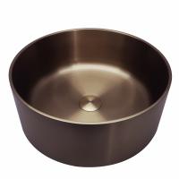 Раковина накладная ABBER Wasser Kreis AF2407MRG розовое золото матовое
