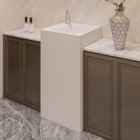 Раковина отдельностоящая ABBER Stein AS2555 белая матовая