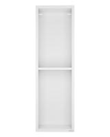 Скрытая настенная ниша из нержавеющей стали ABBER Nischen AN3002MW, белая матовая