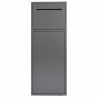 Скрытая настенная ниша из нержавеющей стали ABBER Nischen AN3008NG, никель