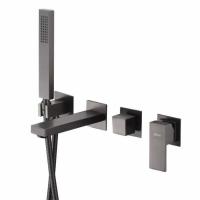 Смеситель ABBER Daheim AF8230NG для ванны скрытого монтажа, никель