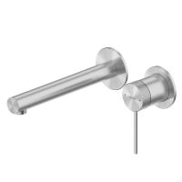 Смеситель ABBER Emotion 316 AF8812BST-M для раковины скрытого монтажа, брашированная сталь