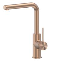 Смеситель ABBER Emotion 316 AF8814BRG для кухни с выдвижной лейкой, с фильтром, брашированное розовое золото