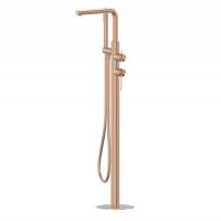 Смеситель ABBER Emotion 316 AF8815BRG отдельностоящий для ванны, брашированное розовое золото