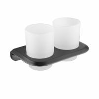 Стакан двойной для зубных щеток ABBER Nord AA1557NG никель