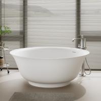 Ванна из искусственного камня ABBER Stein AS9685 белая матовая